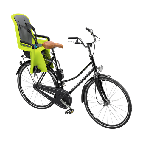 Thule RideAlong 2 tiltable child bike seat zen lime green