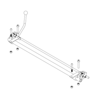 Axle parking brake assembly - Thule Coaster XT