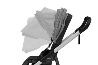 Thule Shine Extendable canopy Gray Melange on Aluminium