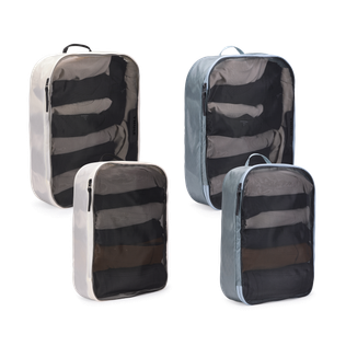Thule packing cube family set pond gray/white