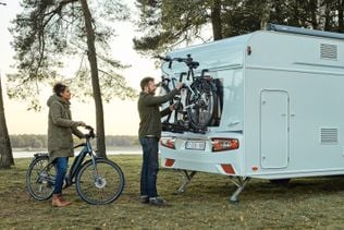 Thule Excellent Standard Motorhome and Caravan Bike Rack Black
