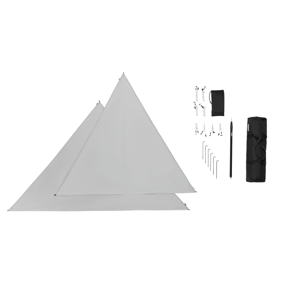 Thule Subsola front pack front package compact van awning panels