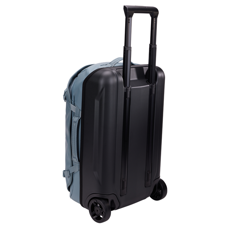 Thule Chasm carry on wheeled duffel suitcase pond gray