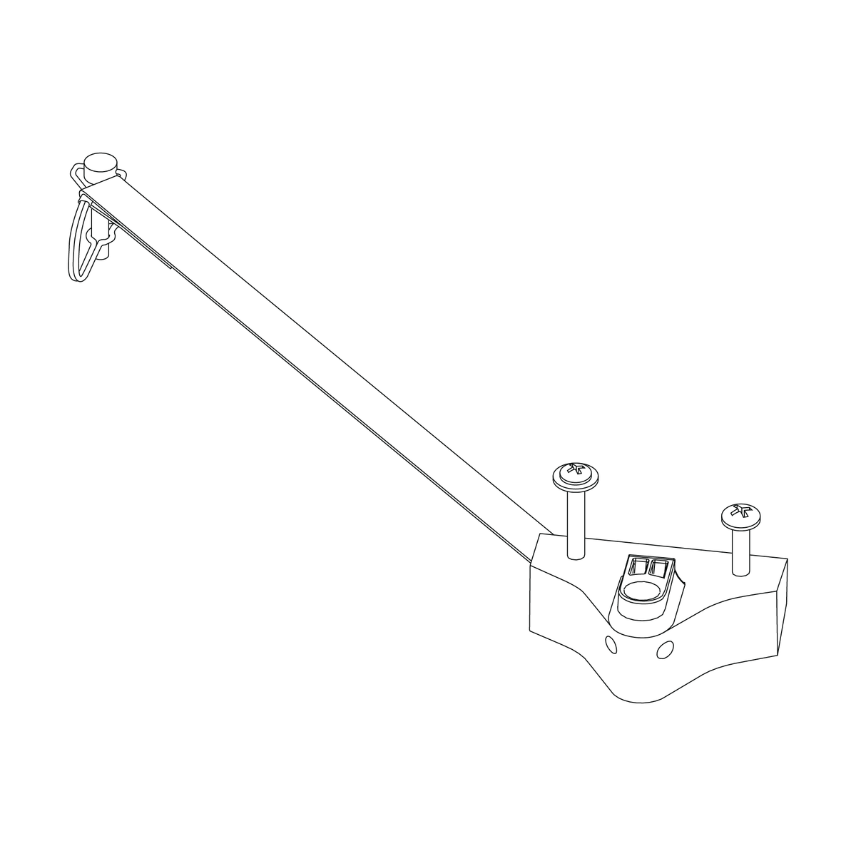 Stroller mounting bracket - Thule Coaster XT/Coaster