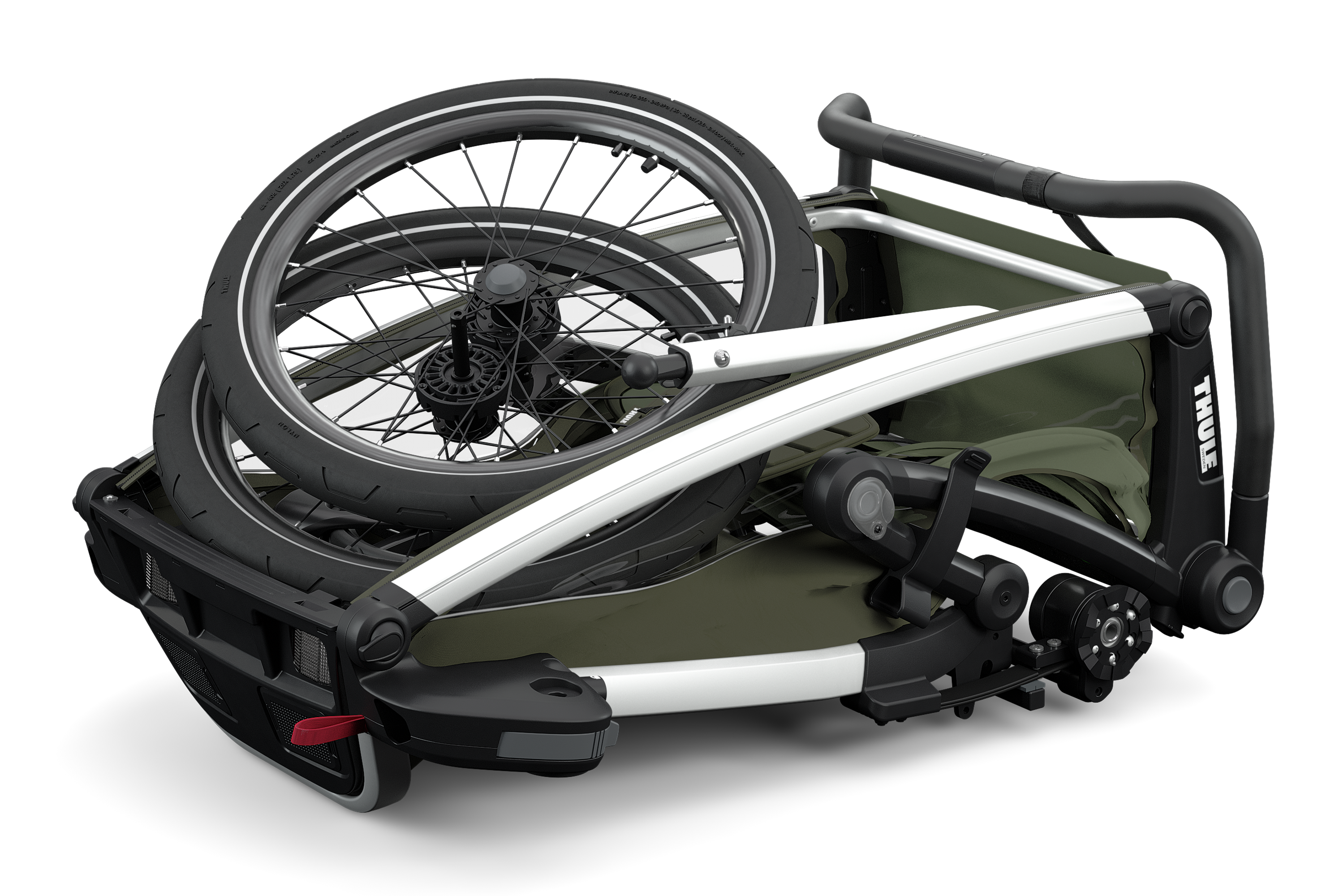 Thule Chariot Lite single feature: Compact fold