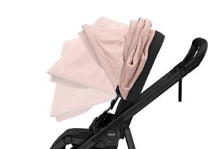 Thule Shine Extendable canopy Misty Rose on Black