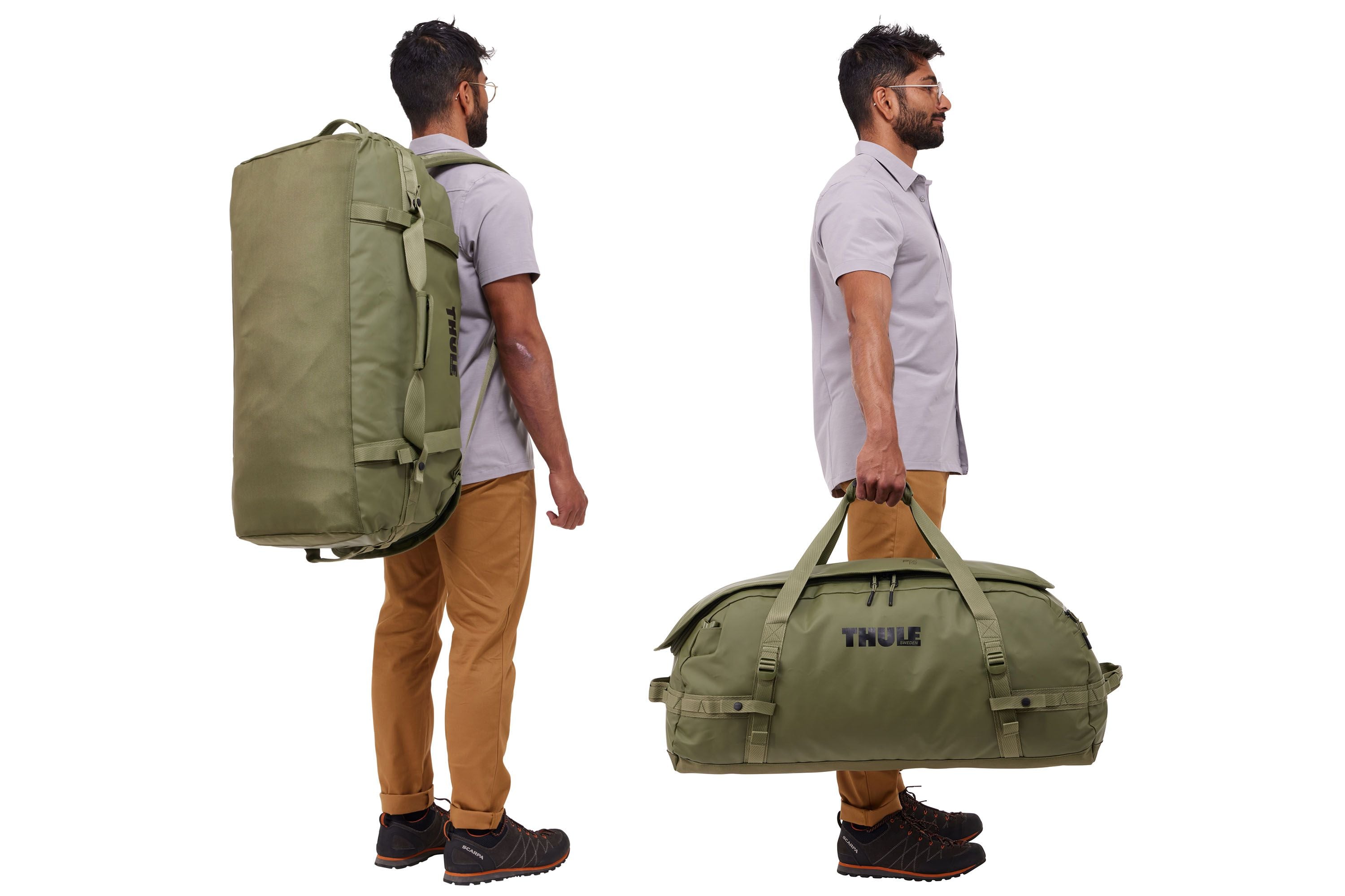 Thule Chasm duffel 90L olivine