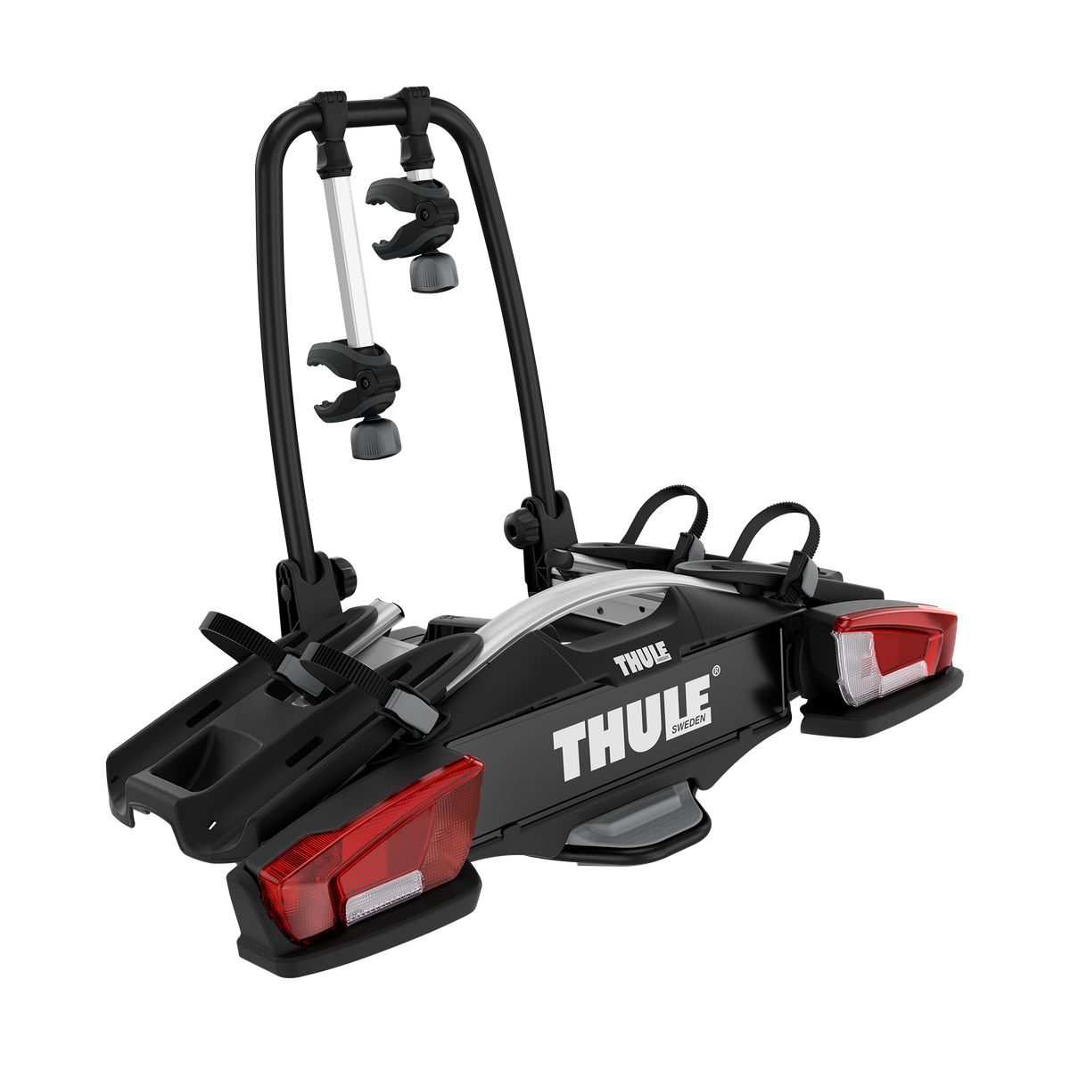 Thule VeloCompact 13-pin 2-bike platform towbar bike rack 13-pin black/aluminium
