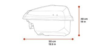 Thule Arcos L dimension tech spec image