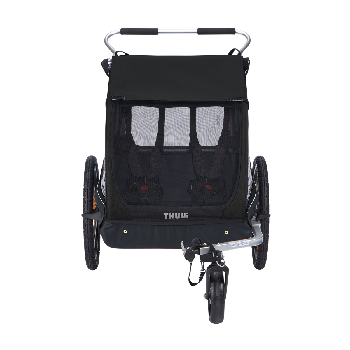 Thule Coaster XT 2-seat bike trailer black