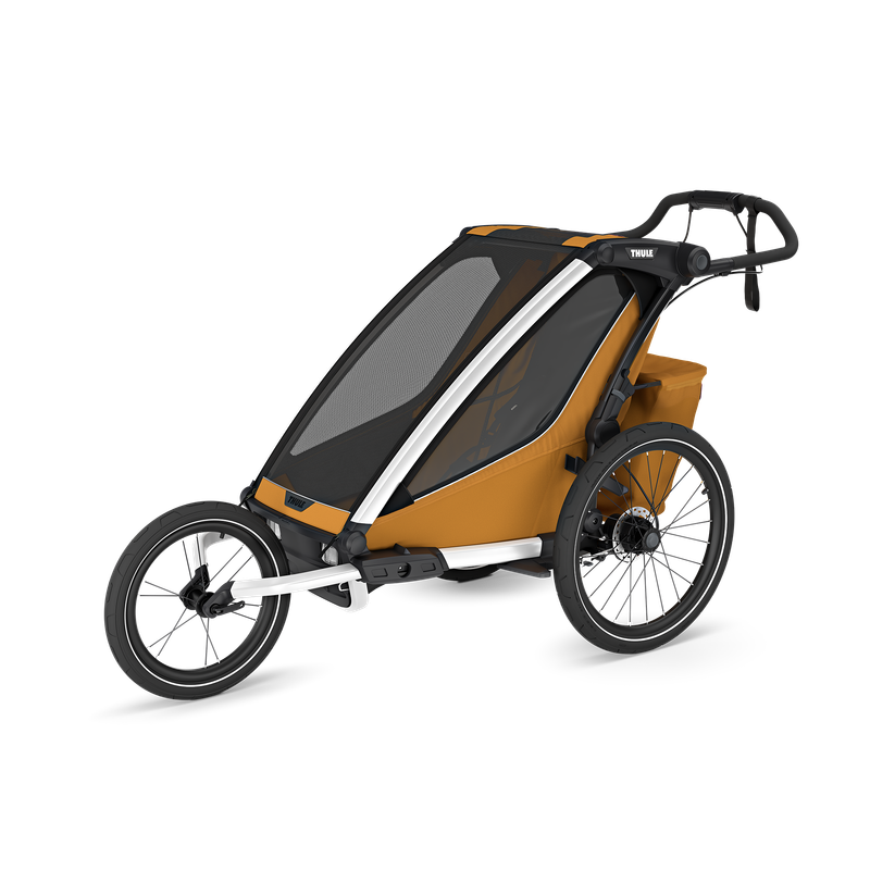 Thule Chariot Sport 2 single 1-seat multisport bike trailer natural gold