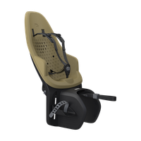 Thule Yepp 2 maxi rack mounted child bike seat fennel tan