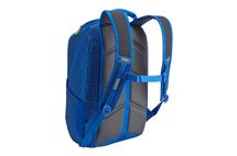 Back side of laptop backpack Thule Crossover 25L Blue