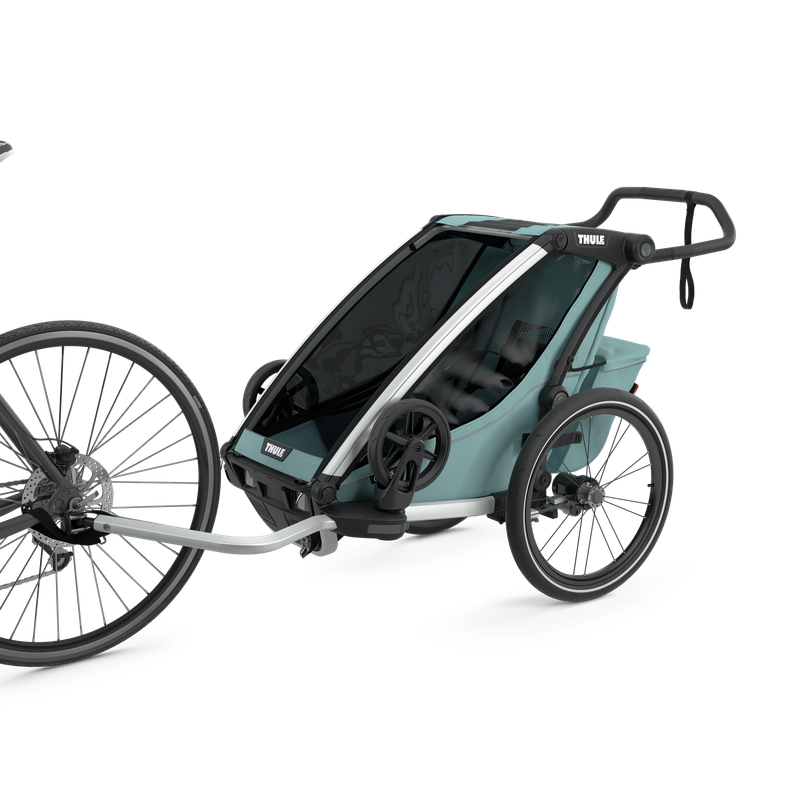 Thule Chariot Cross single 1-seat multisport bike trailer alaska blue