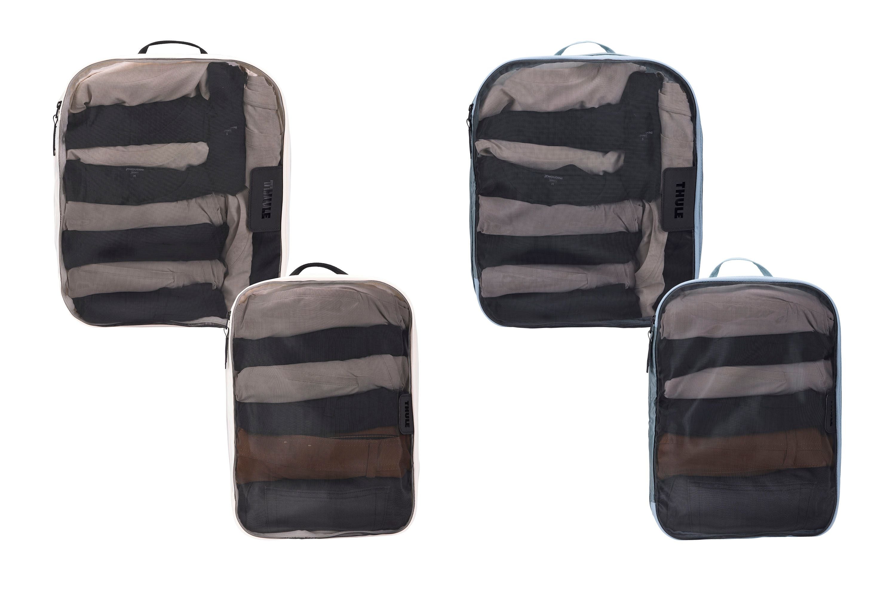 Thule packing cube family set pond gray/white