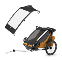 Thule Chariot Sport 2 double + Thule Chariot air purifier double