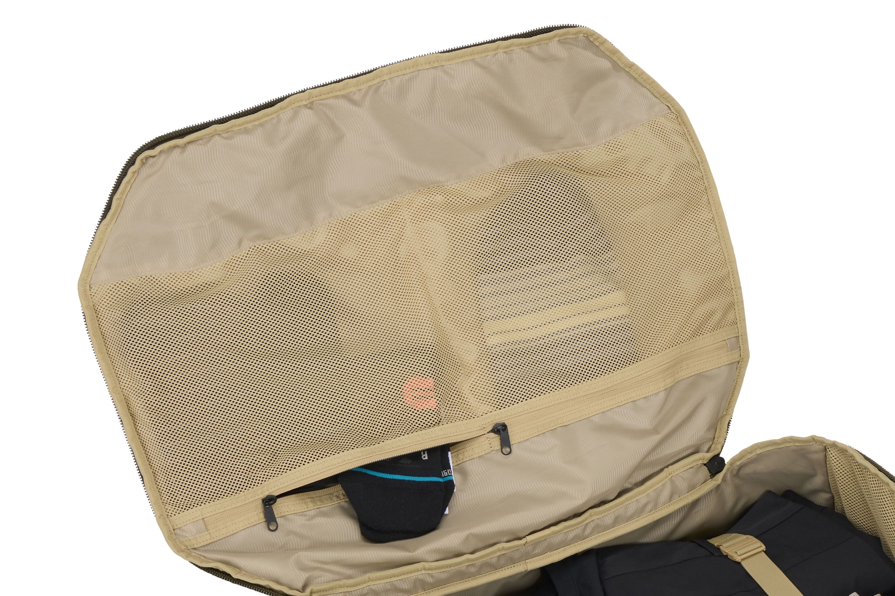 Thule EnRoute wheeled duffel natural green