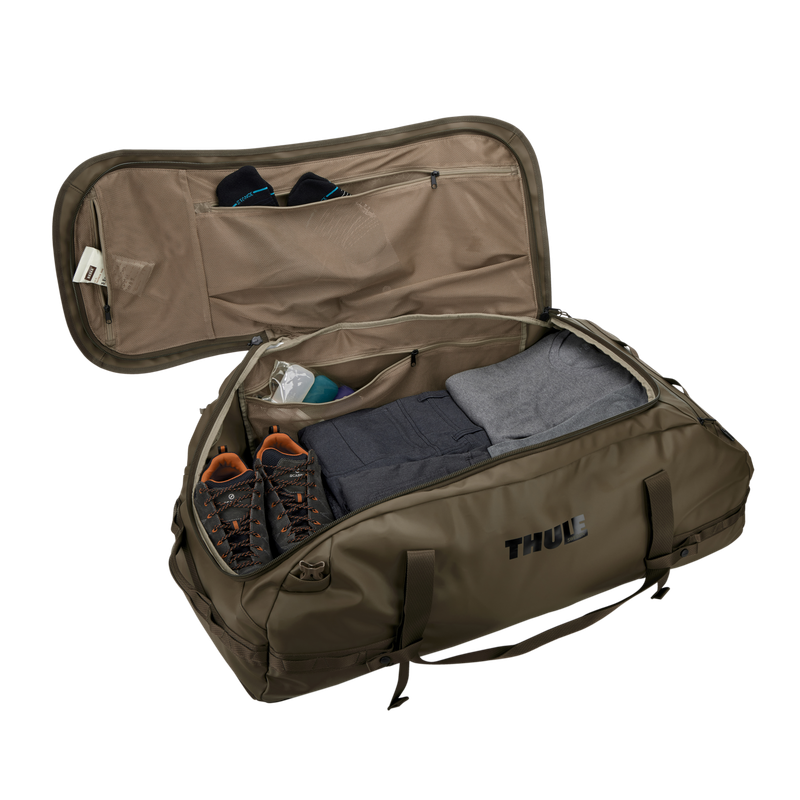 Thule Chasm 130L duffel deep khaki