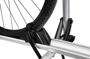 Thule Lift V16 Manual Platform Motorhome and Caravan Bike Rack Anodised Gray - Wheel Holder Pump Buckle