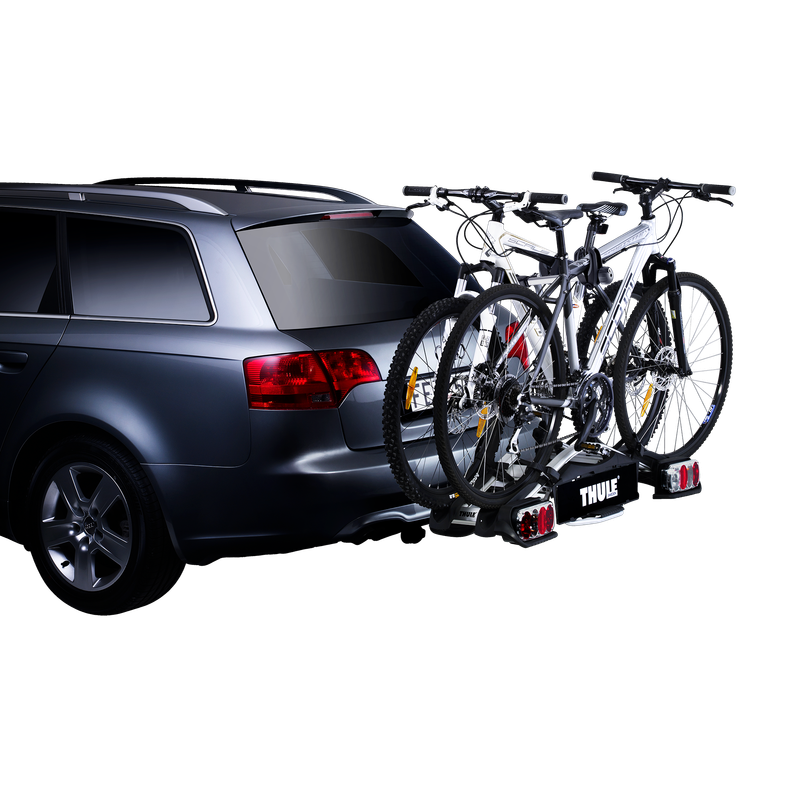 Thule EuroWay G2 2-bike platform towbar bike rack 13-pin black/aluminium
