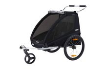 Thule Coaster XT 2-seat Bike Trailer Black