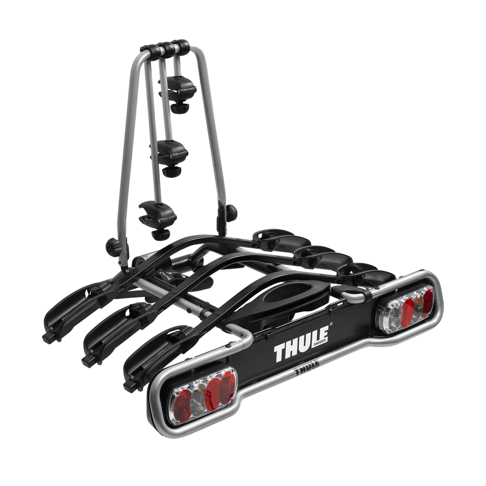 Thule EuroRide 3-bike platform towbar bike rack 13-pin black/aluminium