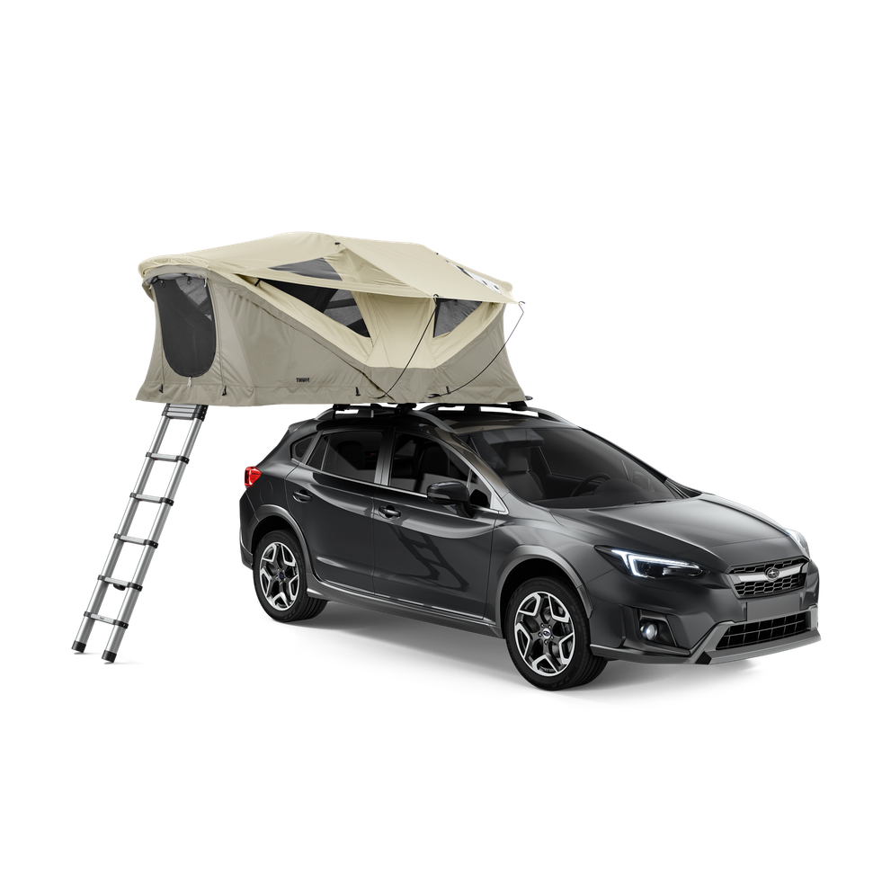 Thule Approach S 2-person roof top tent pelican gray