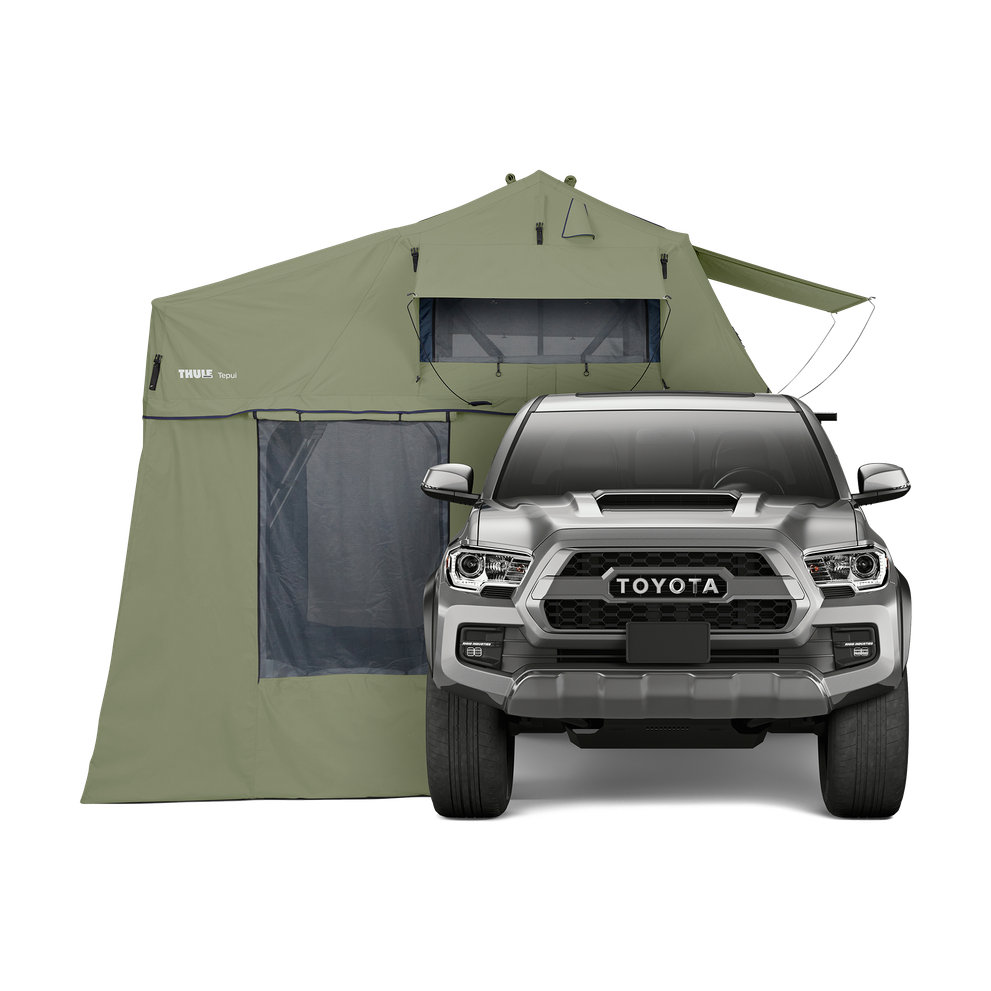 Tepui Ruggedized Autana 3 3-person roof top tent olive green