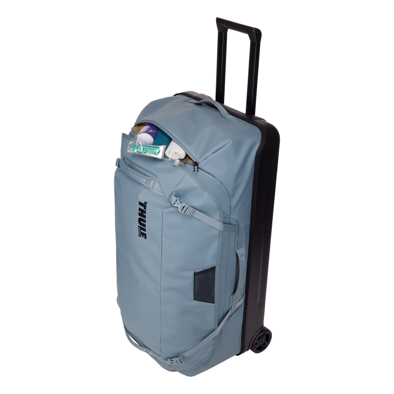 Thule Chasm check in wheeled duffel suitcase pond gray