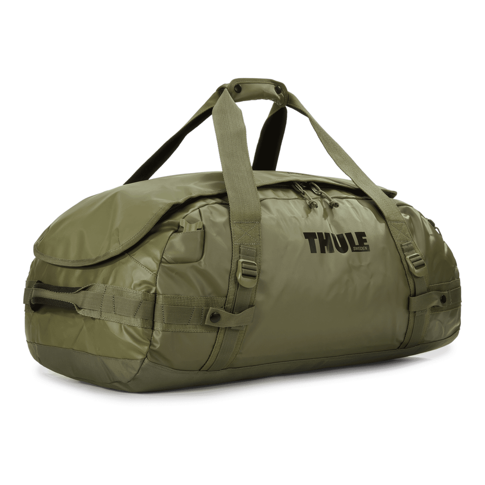 Thule Chasm 70L duffel bag olivine green