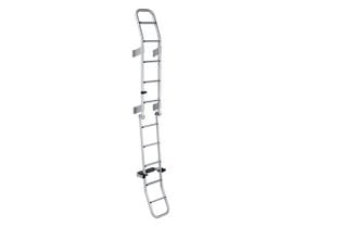 Thule Foldable Double Ladder 10 Steps Anodised Gray - Open