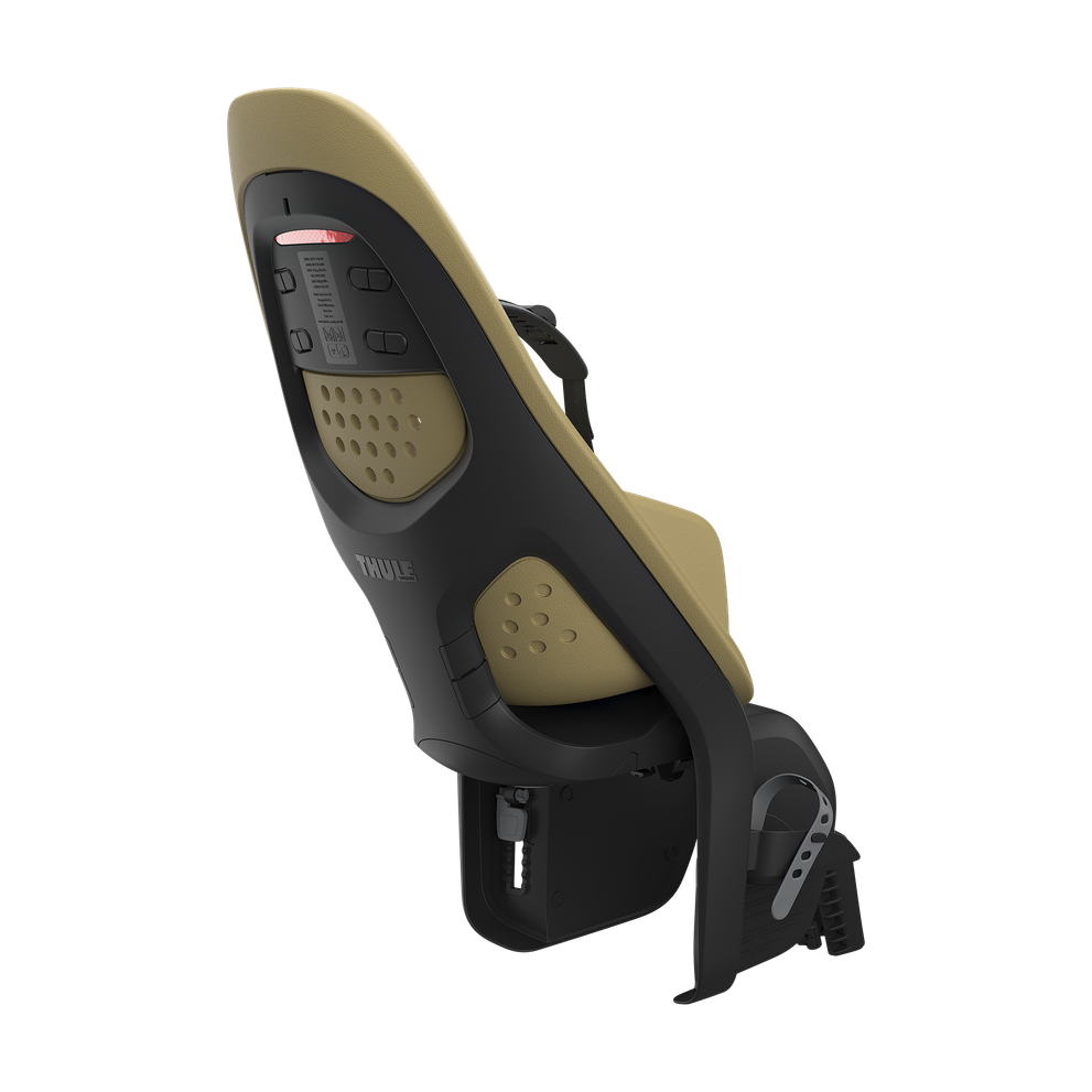 Thule Yepp 2 maxi frame mounted child bike seat fennel tan