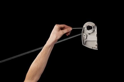 Thule 5200 Ansicht vom Kurbelmechanismus