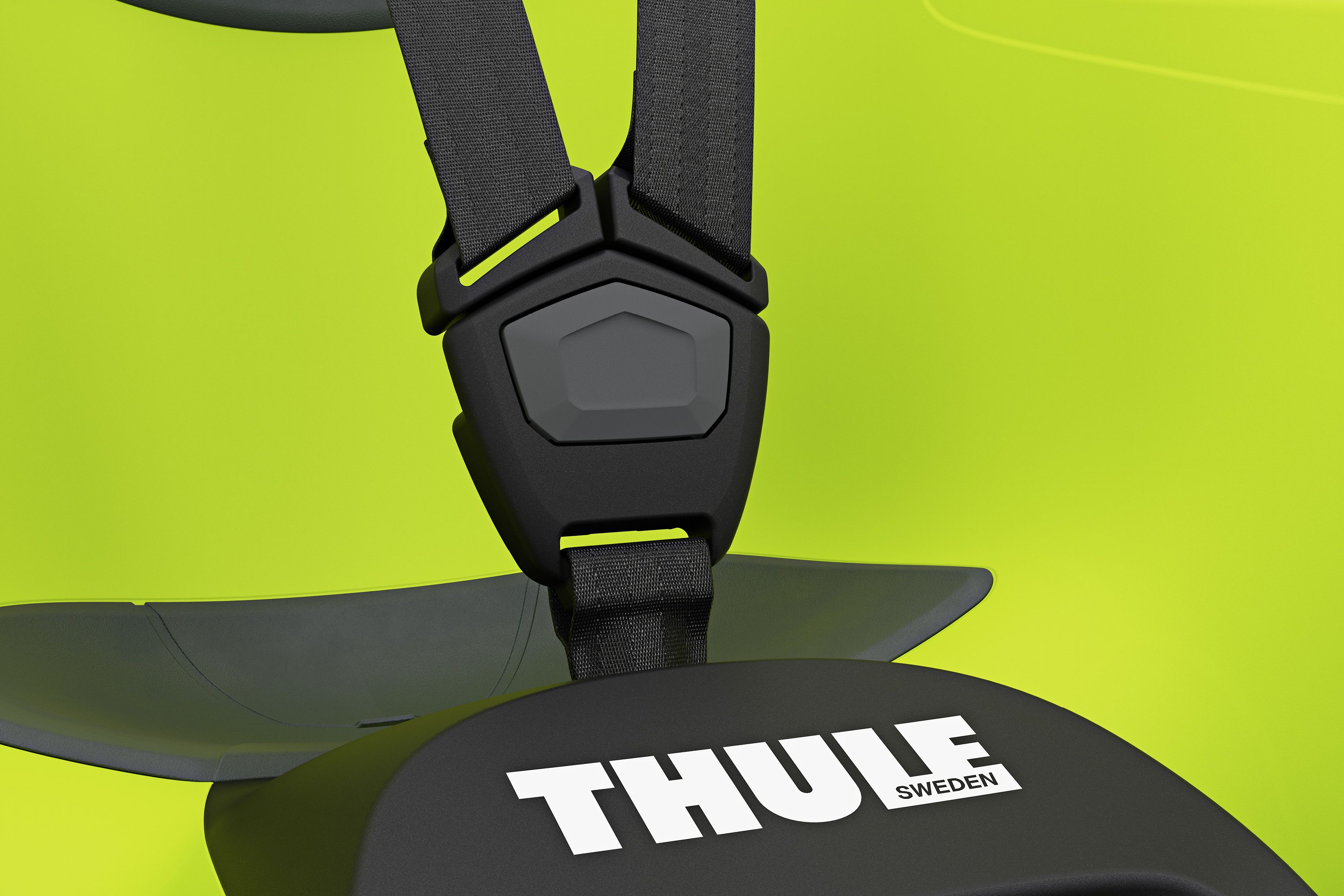 Thule RideAlong 2 Lite Safety buckle Zen Lime