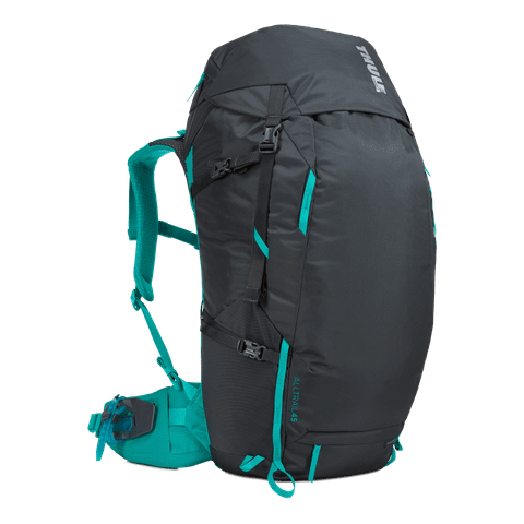 Thule AllTrail 45L women's hiking backpack obsidian gray