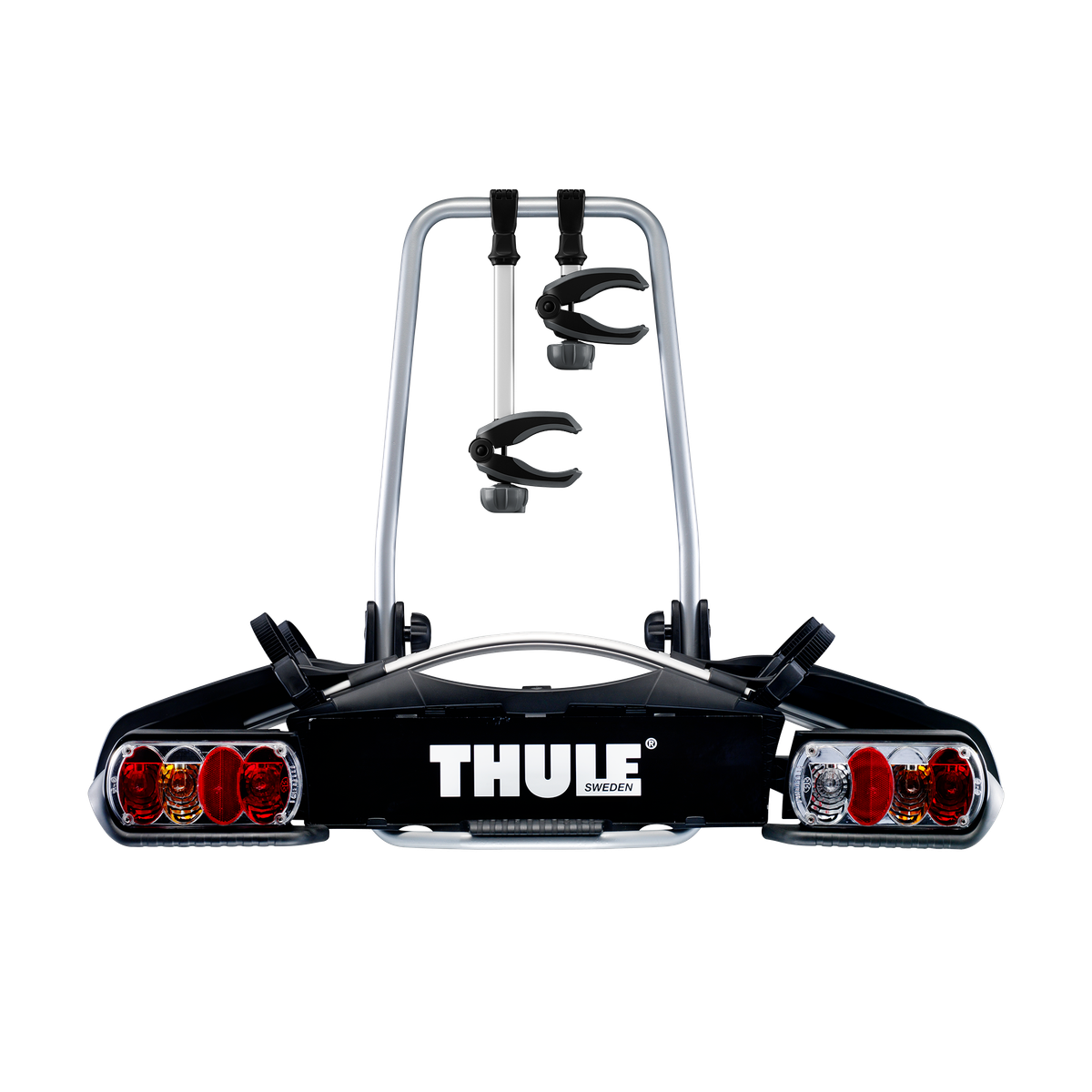 Thule EuroWay G2 2-bike platform towbar bike rack 13-pin black/aluminium