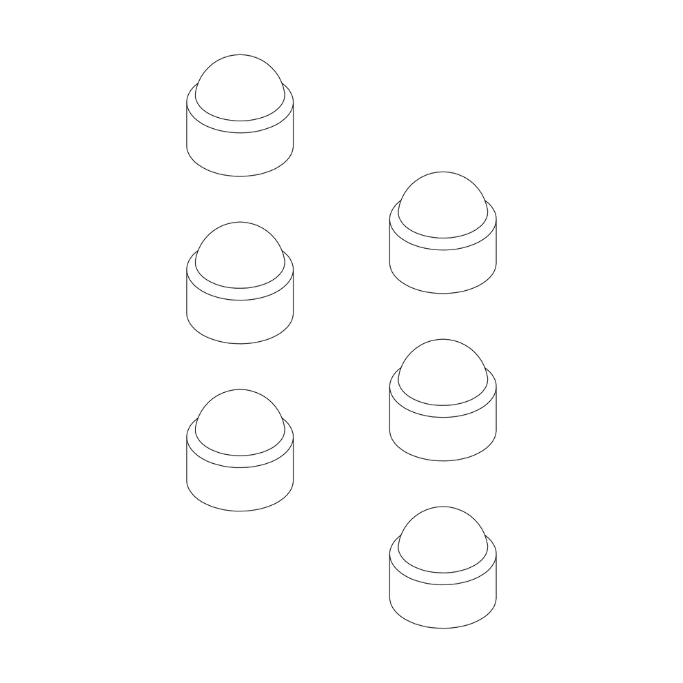 Cap Nut M6