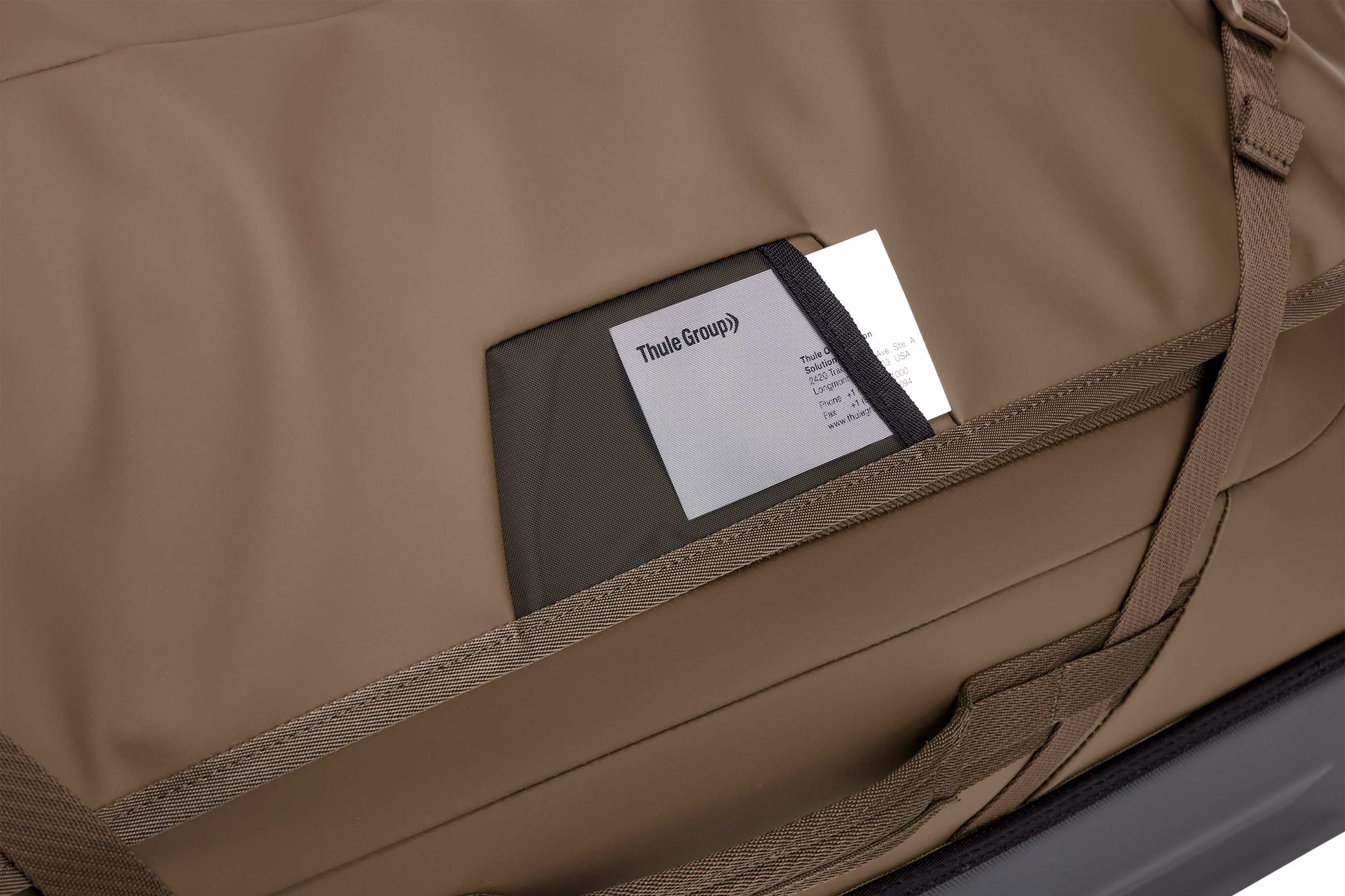 Thule Chasm wheeled duffel suitcase deep khaki