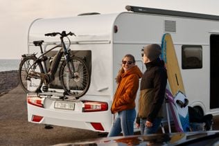 Thule Elite G2 One Bike Rack Rear Wall Motorhome and Caravan