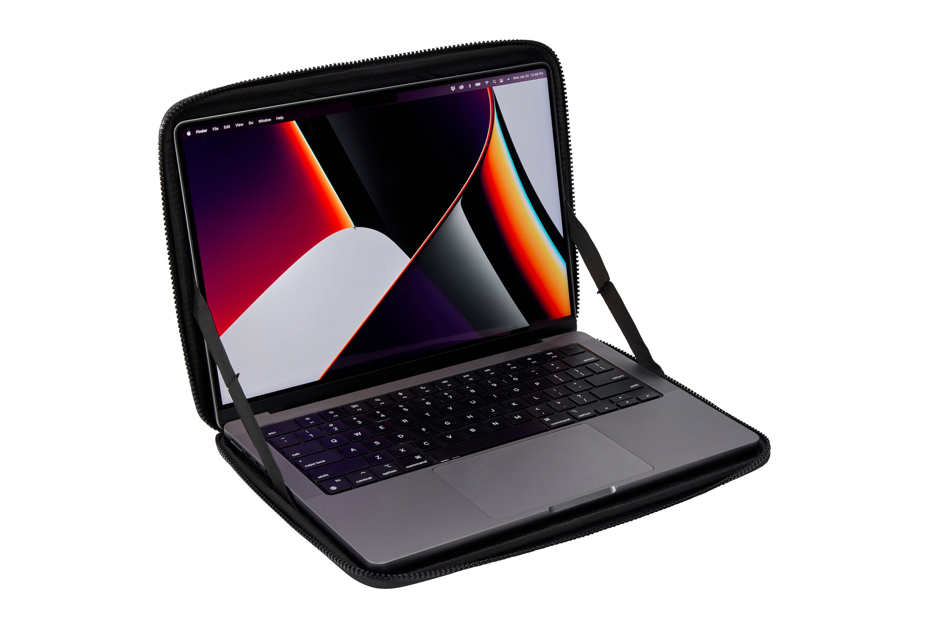 Thule Gauntlet 4 MacBook Pro Sleeve 14" Feature 1 Black