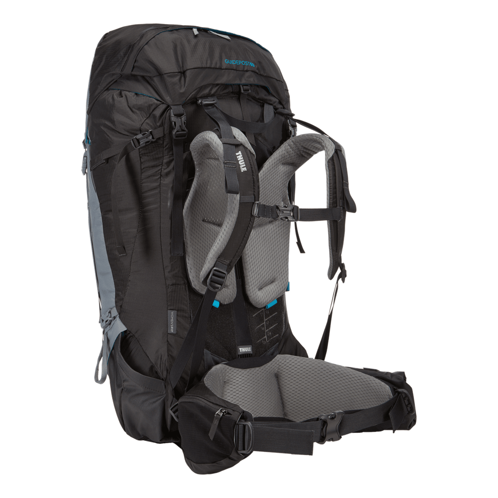 Thule Guidepost 65L women's backpacking pack monument gray