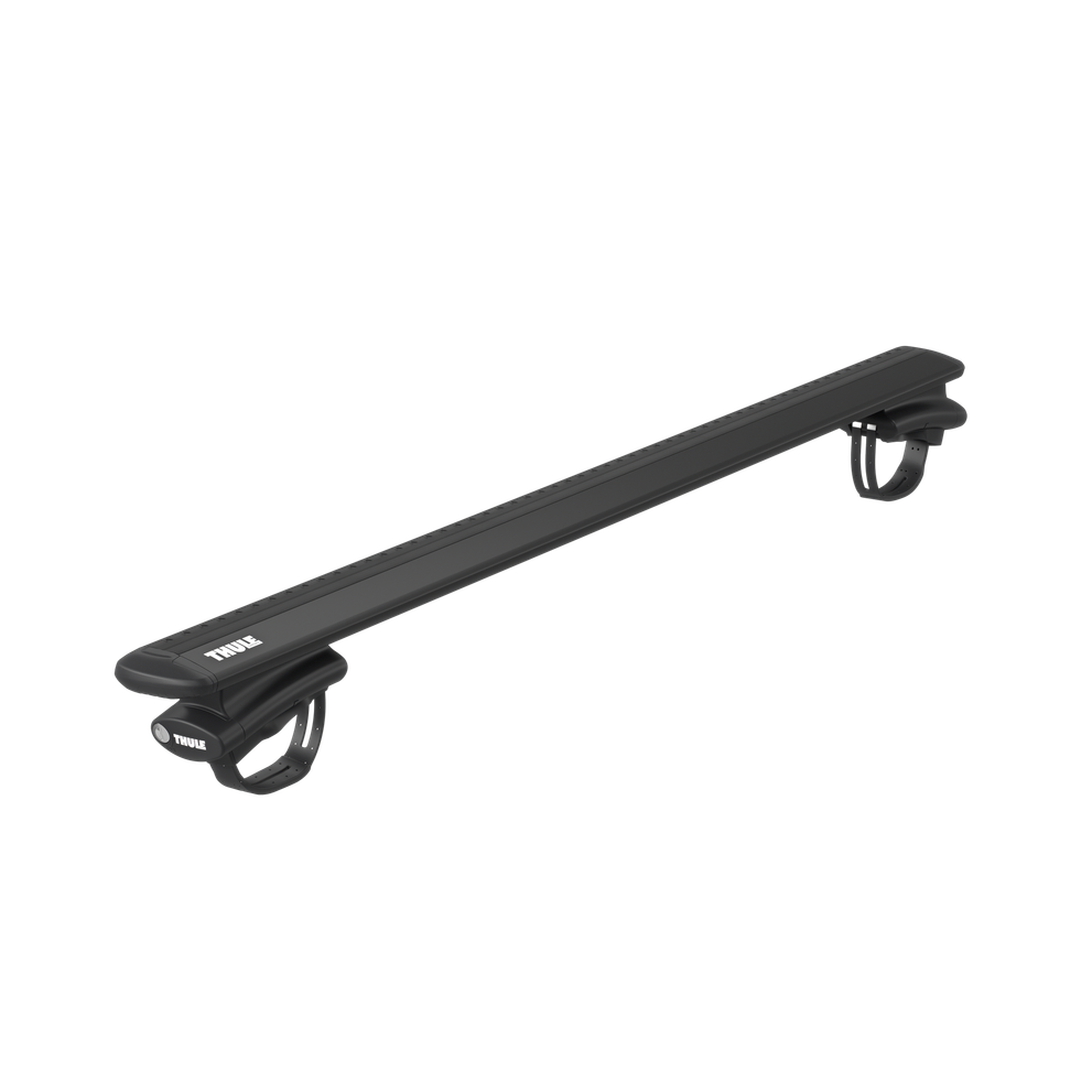 Thule oversized rail foot on Thule WingBar Evo black