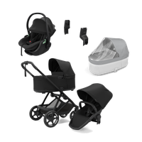 Thule Charm black & Thule Maple black newborn bundle