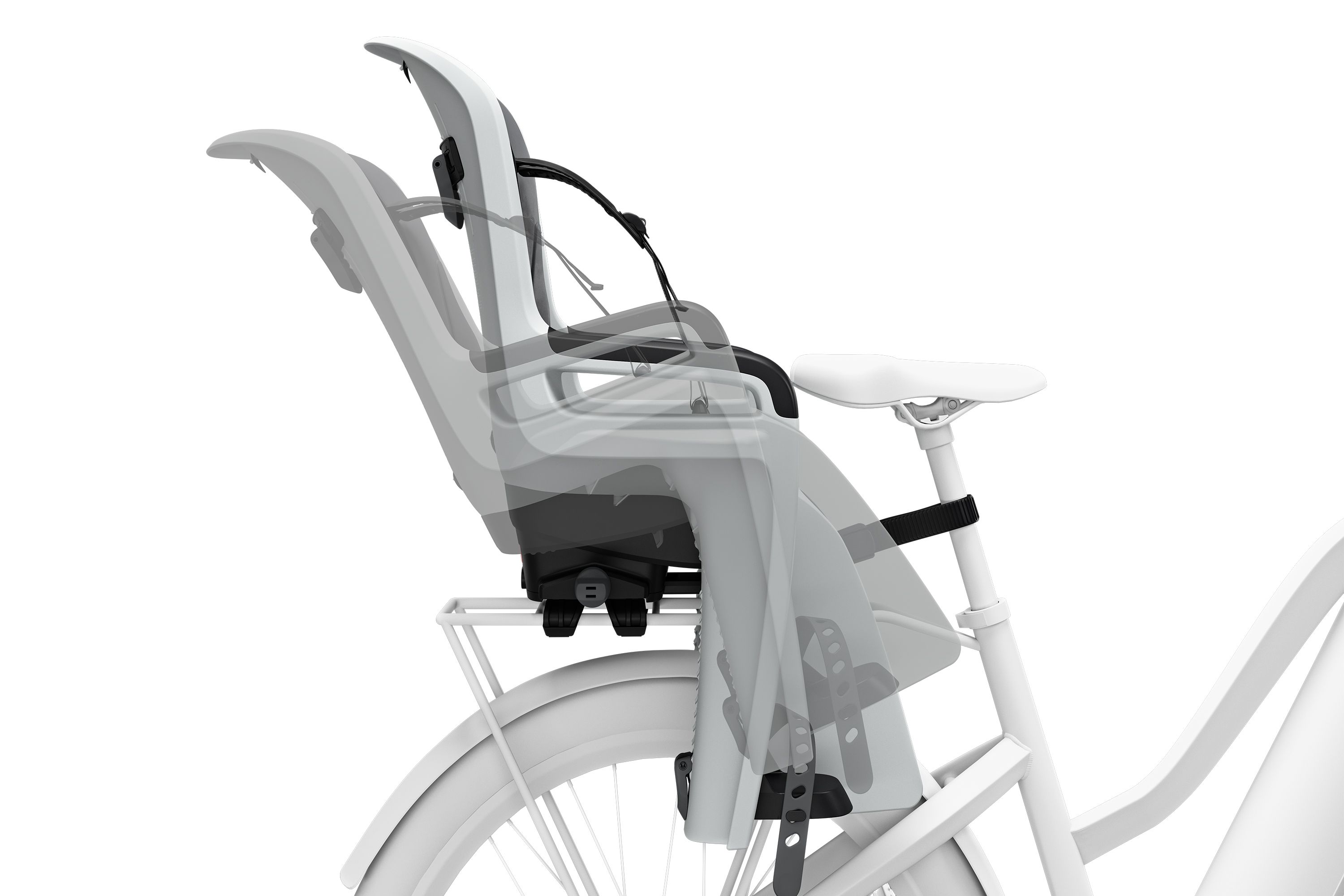 Thule RideAlong 2 rack mount - Light gray - Feature: