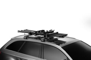 Ski & snowboard rack-Thule SnowPack-On the car