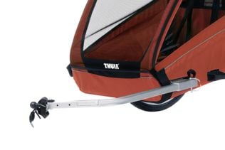 Bicycle trailer Thule Cadence Bike Kit Hot Sauce Red