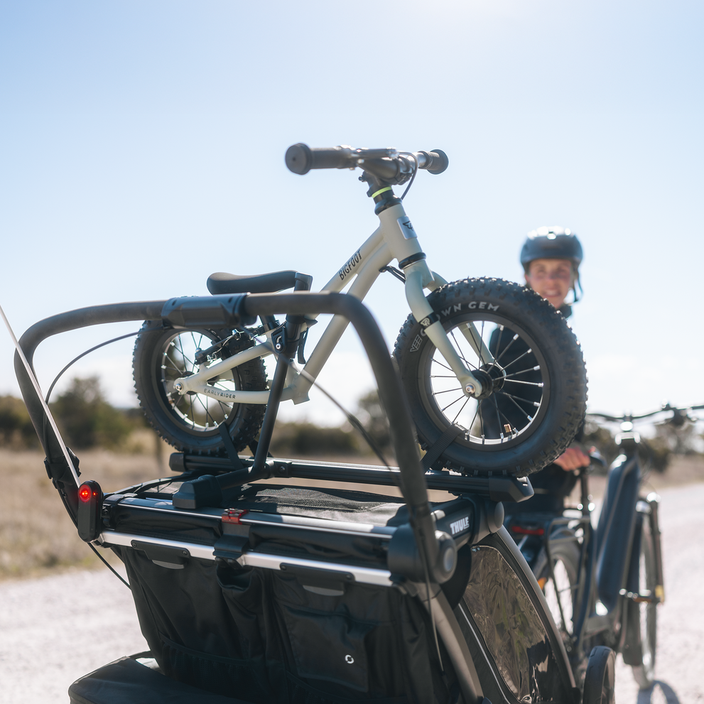 Thule Chariot 2 bike holder lifestyle image