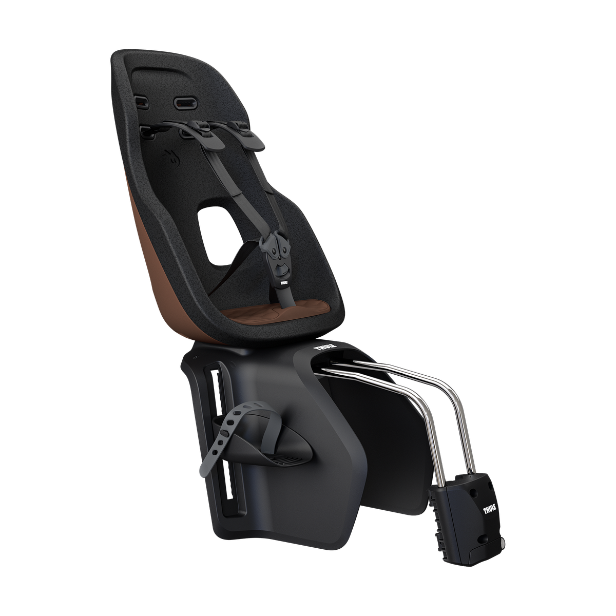 Thule Yepp Nexxt 2 maxi frame mount child bike seat choclate brown