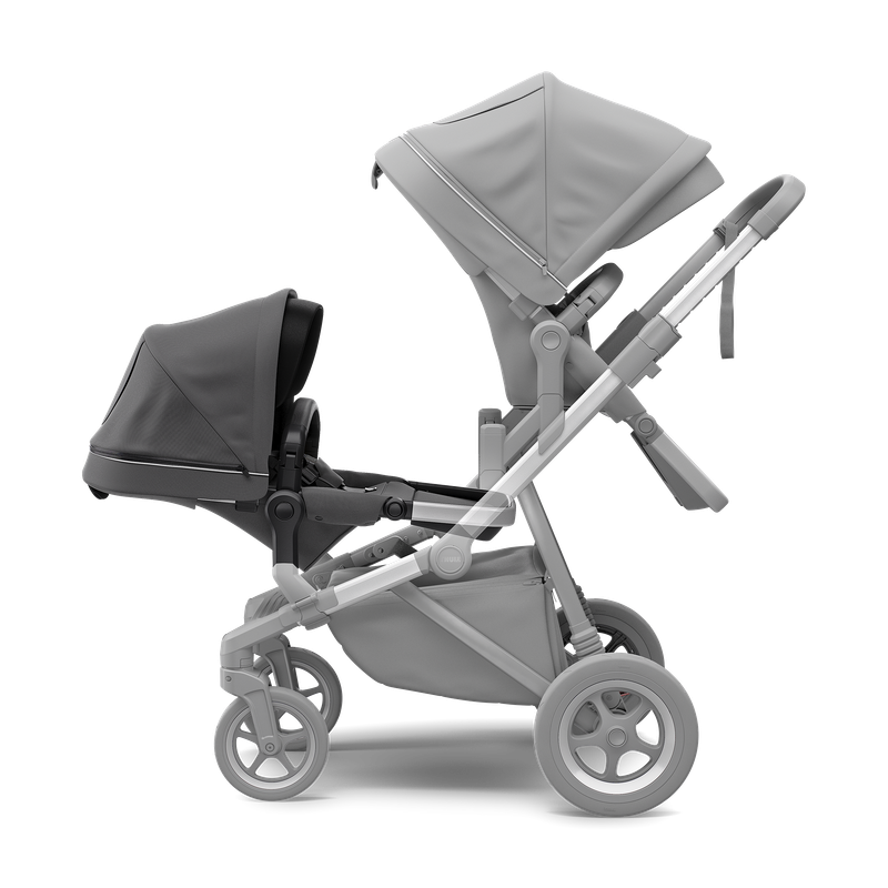 Thule Sleek sibling seat sibling seat aluminium/shadow gray
