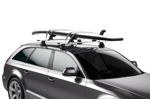 Thule DockGrip on car WingBar supboard ROW
